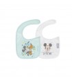 SET 2 BABEROS PUNTO PACK 2 MICKEY