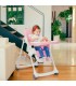 Trona Plegable Rosa Comfort Eat de Interbaby