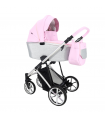 Carrito Montes Rosa Glitter Plata 2 piezas AdaBaby