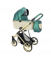 Carrito Montes Verde Glitter Dorado 2 piezas AdaBaby