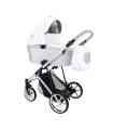 Carrito Montes Blanco Glitter Plata 2 piezas AdaBaby